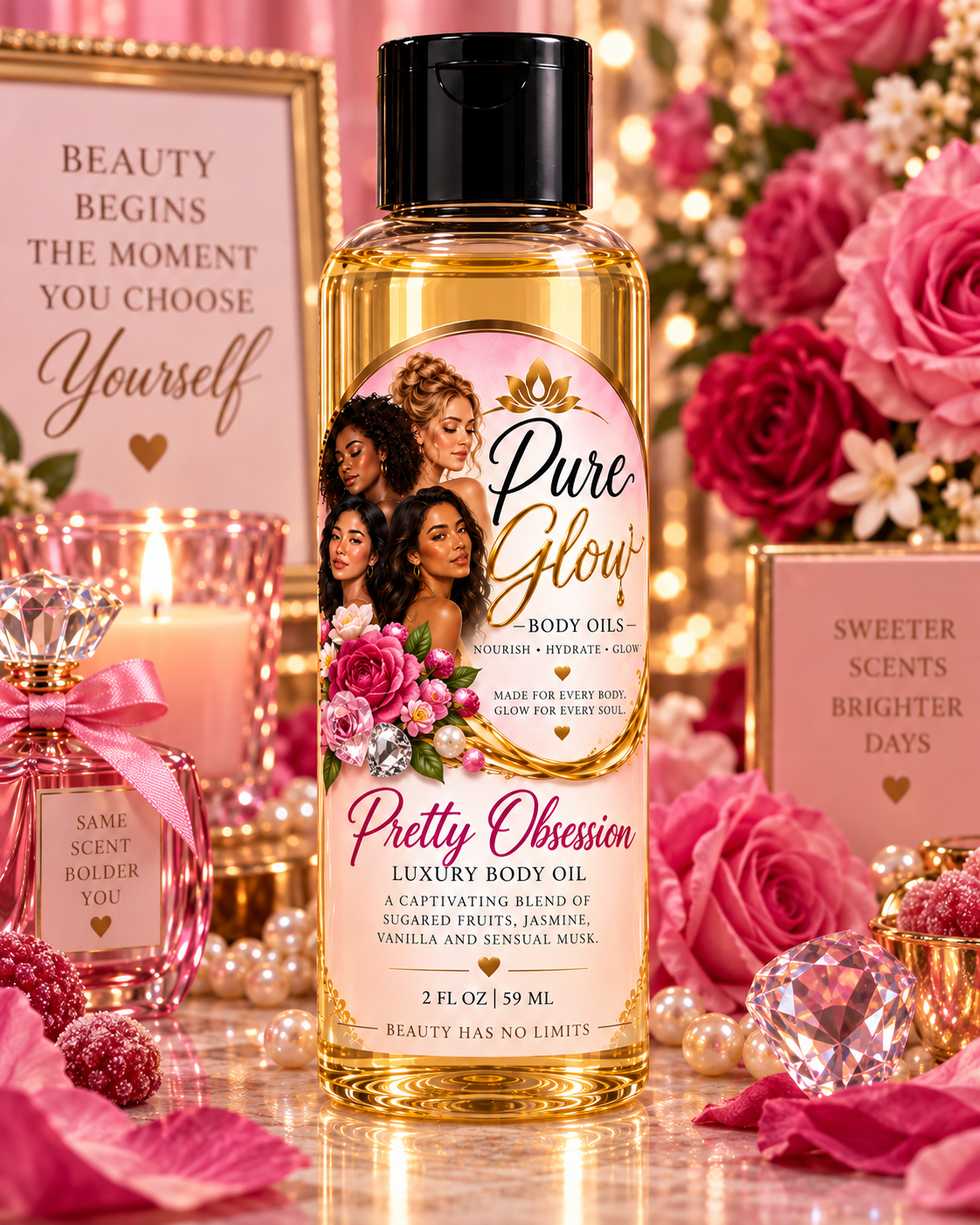 Pretty Obsession Body Oil