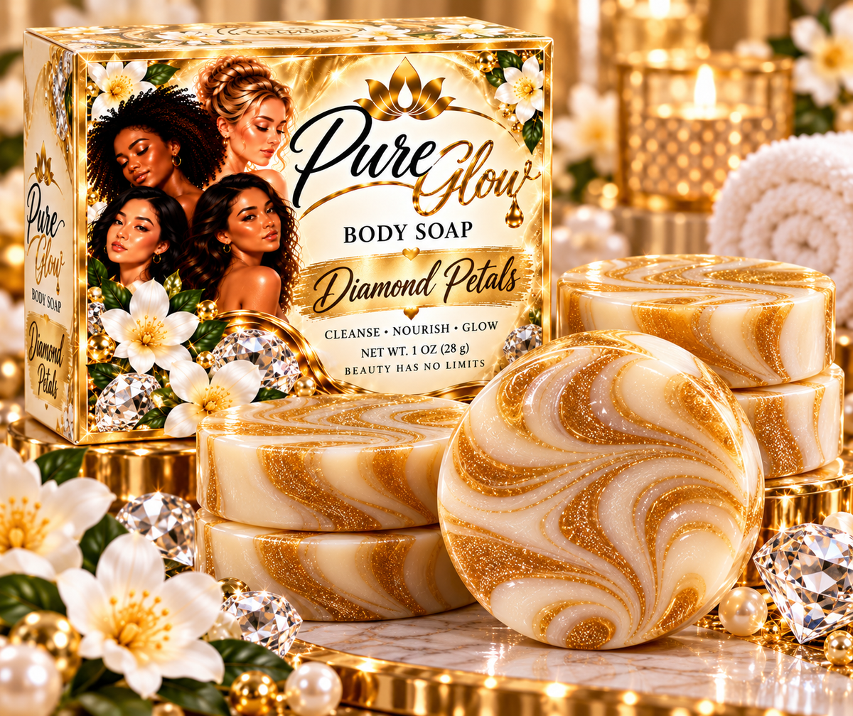 Diamond Petals Body Soap